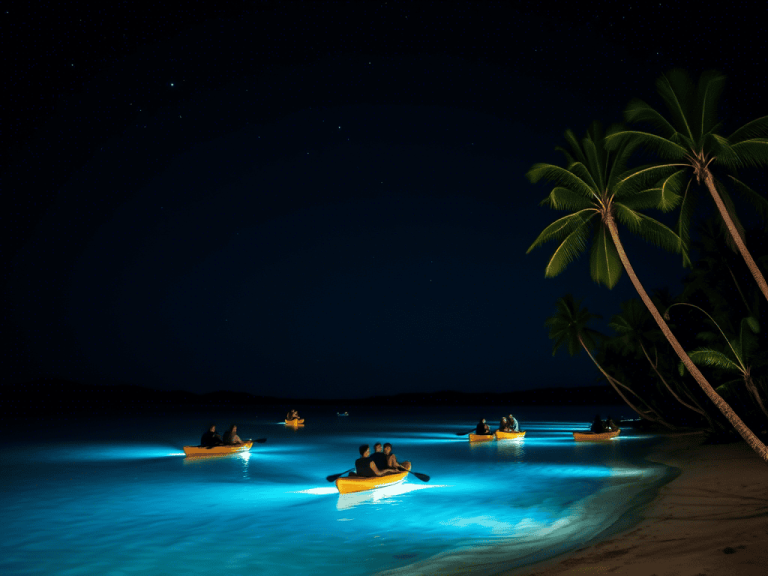 bioluminiscent bay Puerto Rico picture