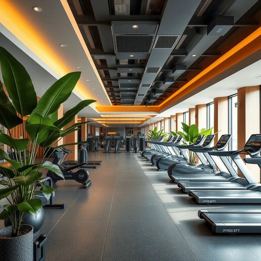 Gym interior picture
